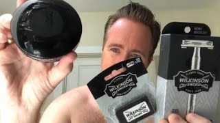 Wet Shaving with Wilkinson Sword Safety Razor, Blades and Shaving Soap