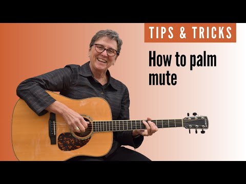 Learn how to palm mute strum on ukulele