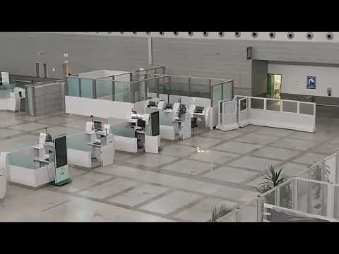 Inside Hajj terminal Jeddah airport KSA