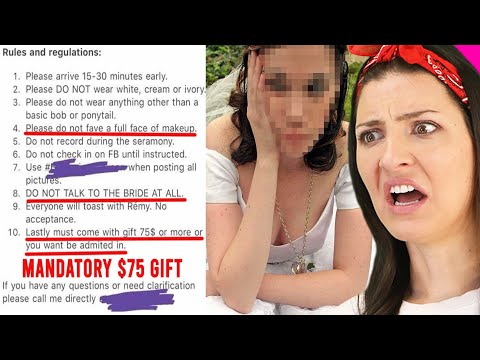 Entitled Bride And Grooms Who Demanded The World🌎