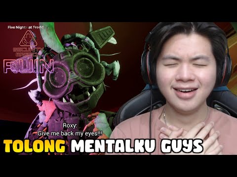 TOLONG AKU DARI KEJARAN ANIMATRONIC2 BUSUK INI!! | FNAF: Security Breach DLC Ruin - Indonesia #4