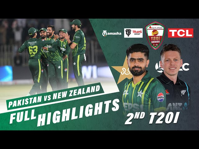 Full Highlights | Pakistan vs New Zealand | 2nd T20I 2024 | PCB | M2E2U