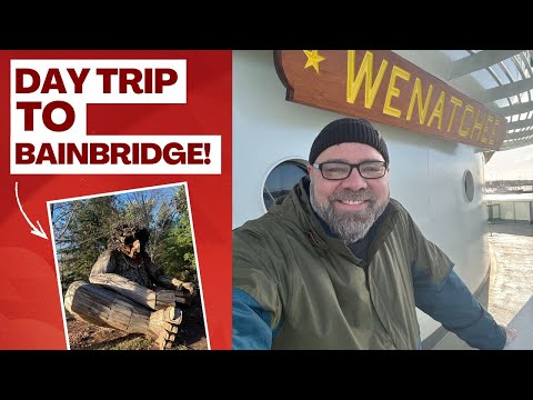 Exploring Bainbridge Island for the First Time! Day Trip From Seattle Via Ferry
