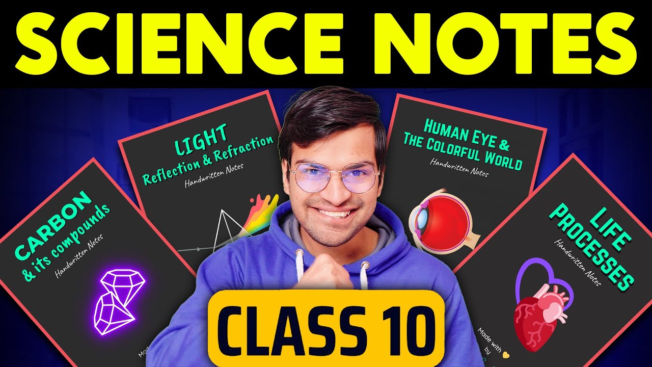 CLASS 10 ALL CHAPTER SCIENCE NOTES PDF