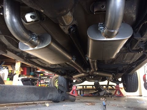 Exhaust is done! Hooker Blackheart Install on NOVA LS