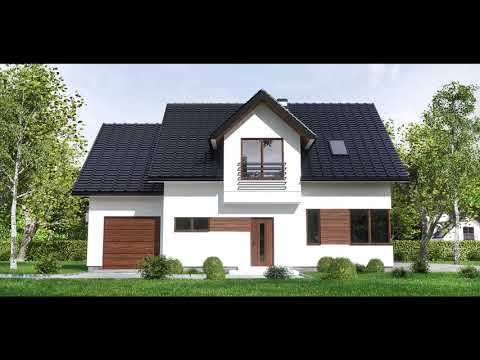 7. Dom z poddaszem użytkowym,  Pow. 157,0m2,   Skórzec