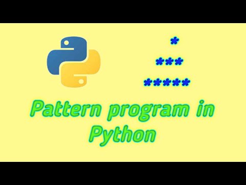 Pattern Program In Python Xmas Tree Pattern Program In Python