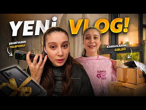 ŞƏHRİYARIN TELEFONUNU EŞDİM 😟 | KARGOLARIMIZ GƏLDİ 🩷