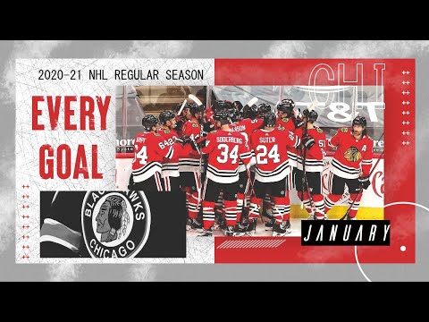 Every Chicago Blackhawks Goal - January 2021 | NHL