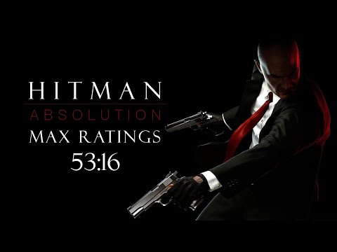 Hitman: Absolution Full Game Max Ratings Speedrun in 53:16 (Former World Record)