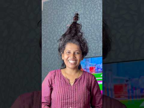 തലമുടി വളയാണ്ടിരുന്നാൽ😁