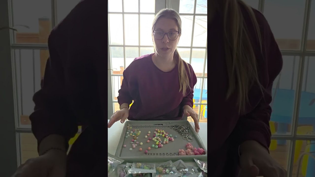 Pack a large labubu DIY keychain order with me! #smallbusiness #etsy 