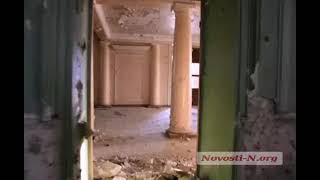 В Николаеве ДК портовиков стремительно разбирают на металлолом и стройматериалы (фото)