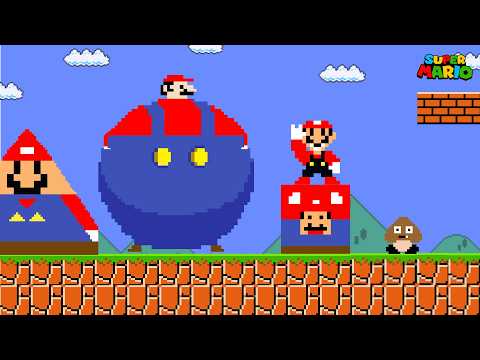 Mario Transforms Into Something UNBELIEVABLE in Super Mario Bros