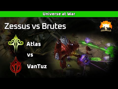 Universe at War Cast 013: Zessus vs Brutes | Atlas (M) vs VanTuz (H)
