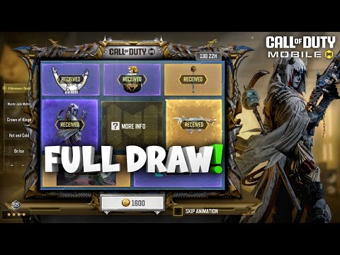Buying New Legendary Echo Eternal Grasp in Codm | 4 HORSEMEN DEATH Draw Cod Mobile 