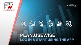 Plan.UseWise: How do you login to start using Plan.UseWise