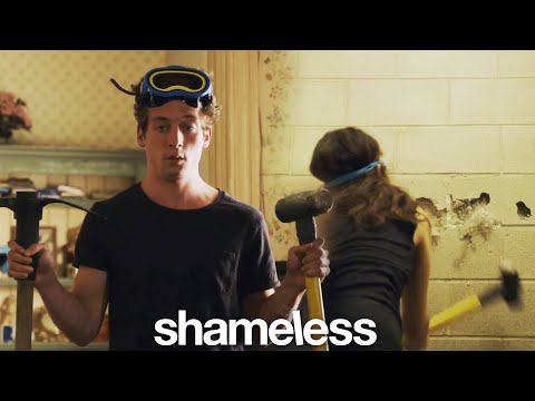 Frank Seals off the Second Story of the House | Shameless