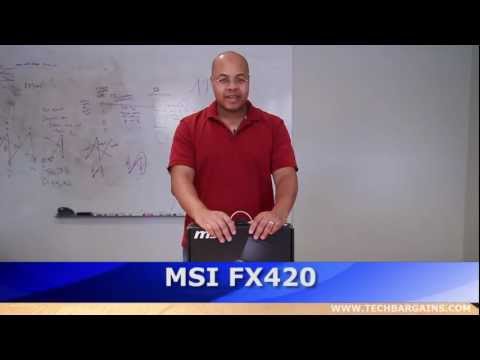 MSI FX420 Unboxing (HD)