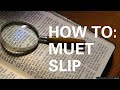 How to: MUET Slip Session 1 2020 Online