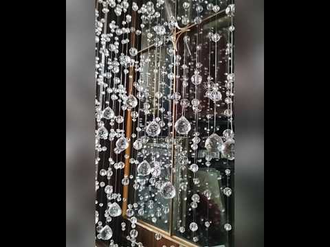  Штора из стеклянных бусин