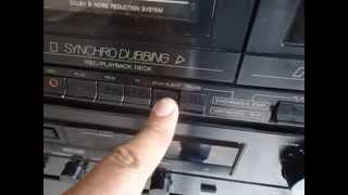 Video thumbnail for JVC TD-W106 Dual Cassette Tape Deck by Jaime Estevez