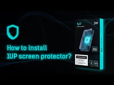 3mk 1UP screen protector – How to install?