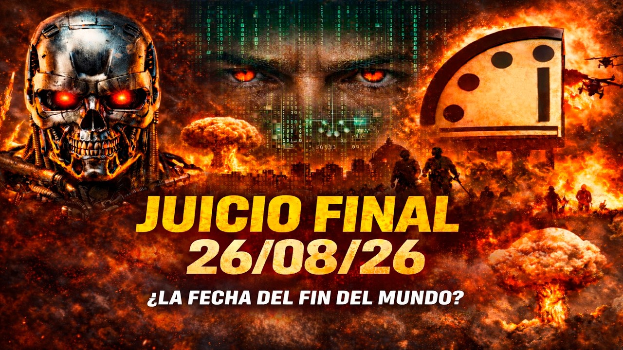 LA FECHA DEL JUICIO FINAL 26 DE AGOSTO DE 2026 INICIA LA MISIÓN GÉNESIS EL SKYNET DE LA VIDA REAL?