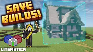 Litematica Basics: How to Save Schematics in Minecraft