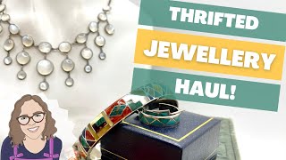 Best Silver Jewellery Find of the Year? Car Boot Sale & Charity Shop Thrifted Vintage Jewelry Haul!
