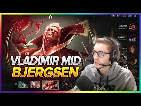 654. Bjergsen Vladimir vs Jayce Mid - Patch 8.9 Season 8 - BJERGSEN STREAM