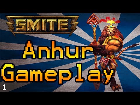 Smite Anhur Duo Lane Gameplay - Ep.1 - Run and Gun Anhur