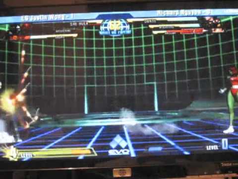 EVO2K11 MVC3 Justin Wong vs Richard NGuyen