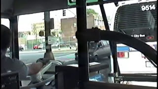 Riding a Fishbowl to Parkchester - 1998 NY Bus Service