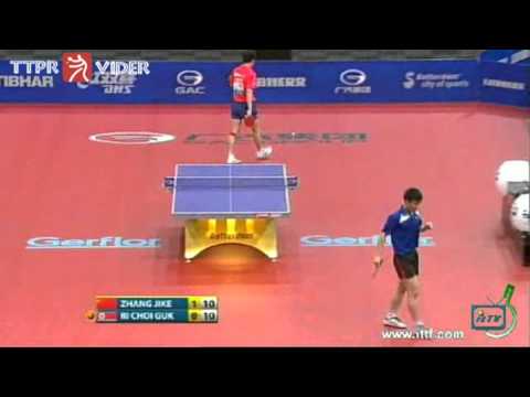 WTTC 2011: Zhang Jike-Ri Chol Guk