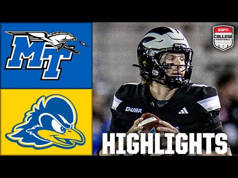 Delaware 28 - Middle Tennessee 31