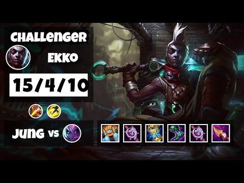 Ekko Jungle S11 11.8 Challenger Replay (15/4/10) - BR