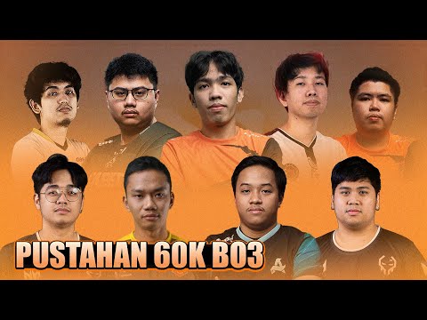PUSTAHAN 60K BO3 -  YOWE, ARMEL, KOKZ, JWL, KUKU vs PALOS, BOB, TINO, SEP, ABENG