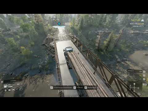 Snowrunner NoDLC NoMOD Hardmode ep44 :Test Flight