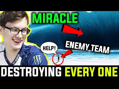 Miracle Is Destroying Every One With This Hero - 7.21d Pro Gameplay Dota 2