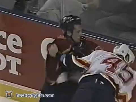 Pascal Rheaume vs Brad Ference Oct 21, 2002