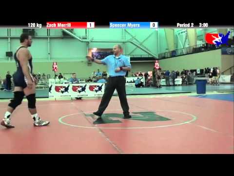 Zach Merrill vs. Spencer Myers at 2013 ASICS University Nationals - FS