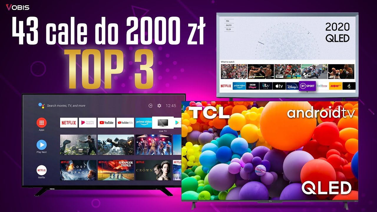 Jaki telewizor 43 cale do 2000 zł na promocji! + BONUS