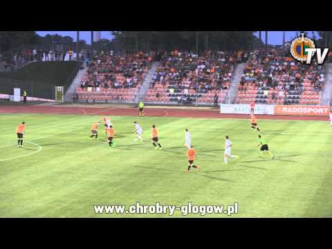 22.08.2015 skrót meczu Chrobry Głogów - GKS Bełchatów 1-2