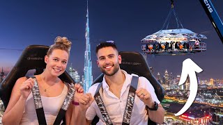 Hanging 164ft In The Air For Dinner in Dubai