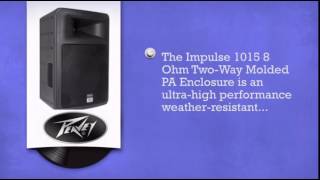 Video thumbnail for Peavey Impulse 1015 - Black - DJkit.com by djkit®