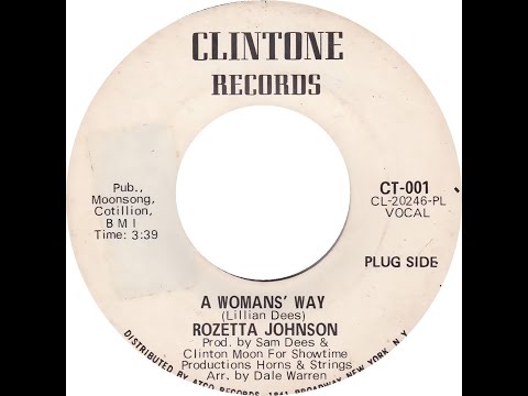 ROZETTA JOHNSON  A WOMAN'S WAY