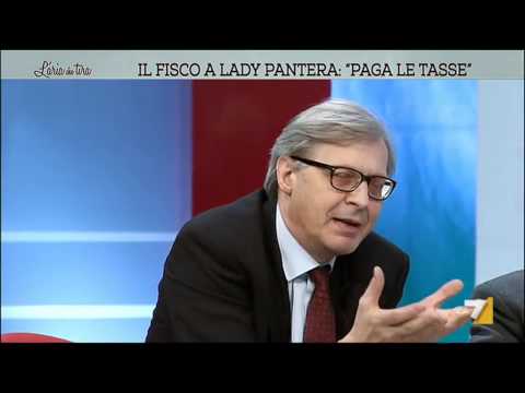 Vittorio Sgarbi legge gli annunci erotici di trans ed escort