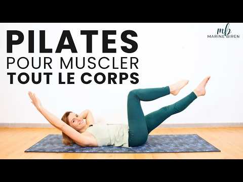 20 Min de PILATES pour muscler TOUT LE CORPS ✨ Marine BIREN