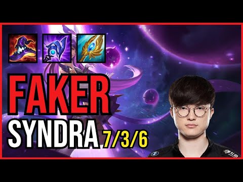 FAKER - SYNDRA vs. DIANA Mid | KR GRANDMASTER | PATCH 10.25